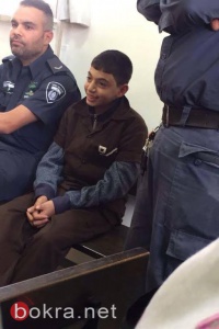 إسرائيل: الطفل معاوية علقم يحاكم بالسجن ست سنوات ونصف بتهمة محاولة الطعن بسكين